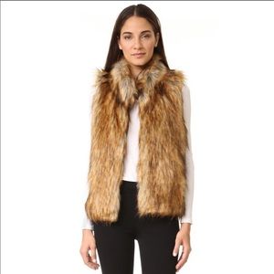 BB Dakota Colton Faux Fur Vest